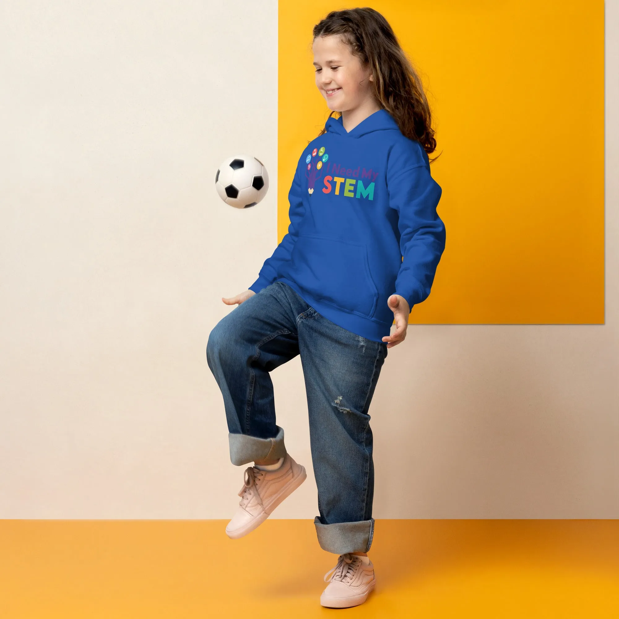 I Need STEM Youth Heavy Blend Hoodie