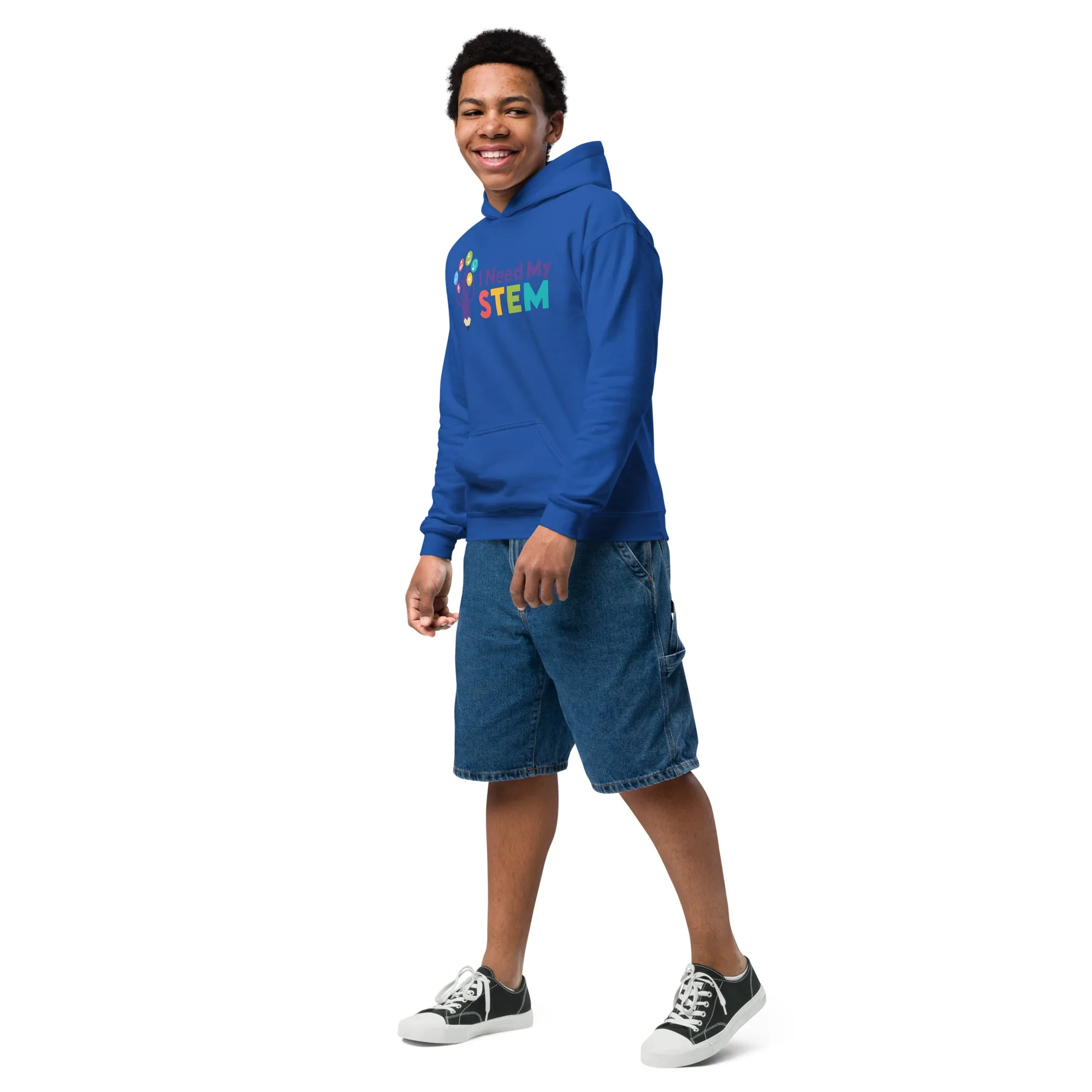 I Need STEM Youth Heavy Blend Hoodie