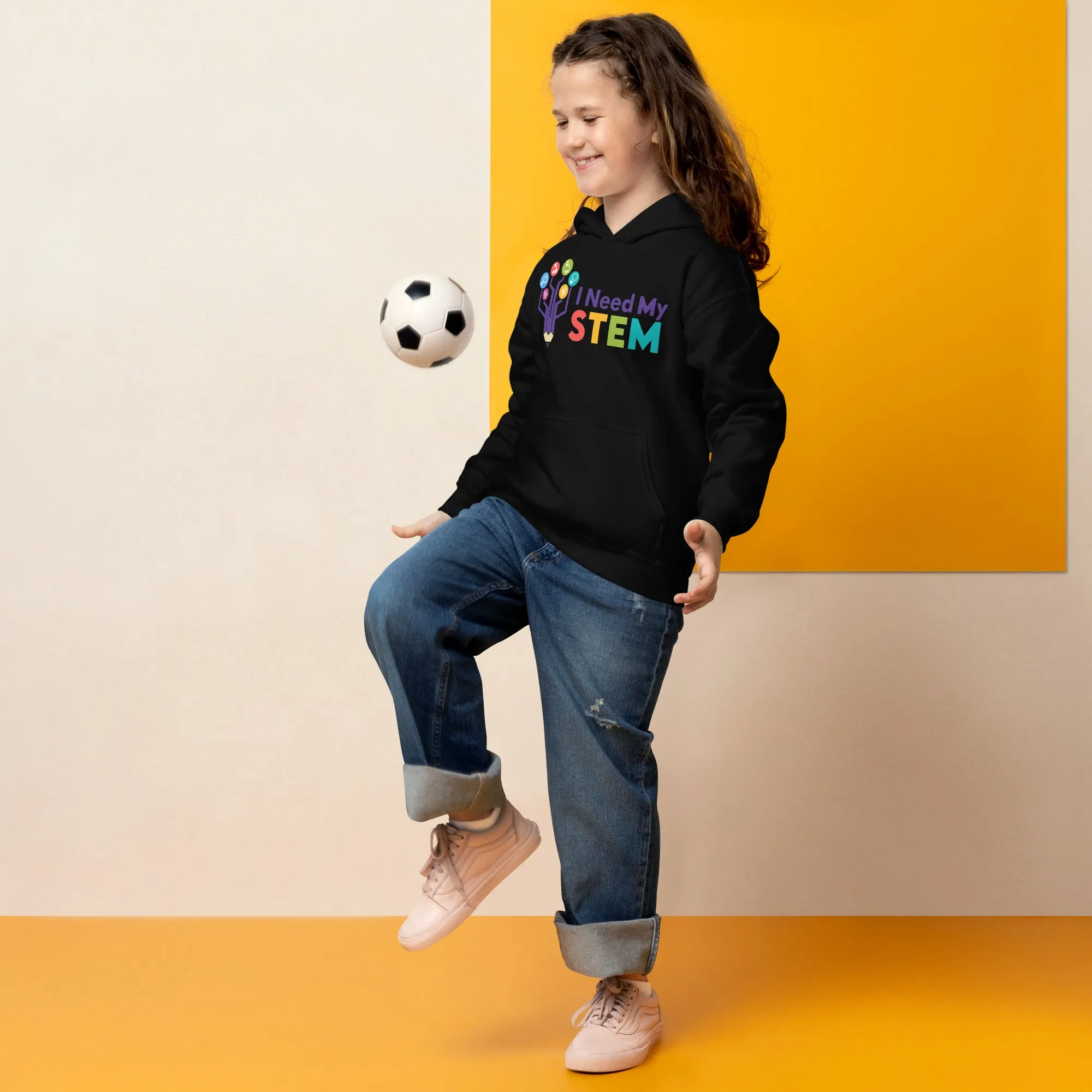 I Need STEM Youth Heavy Blend Hoodie