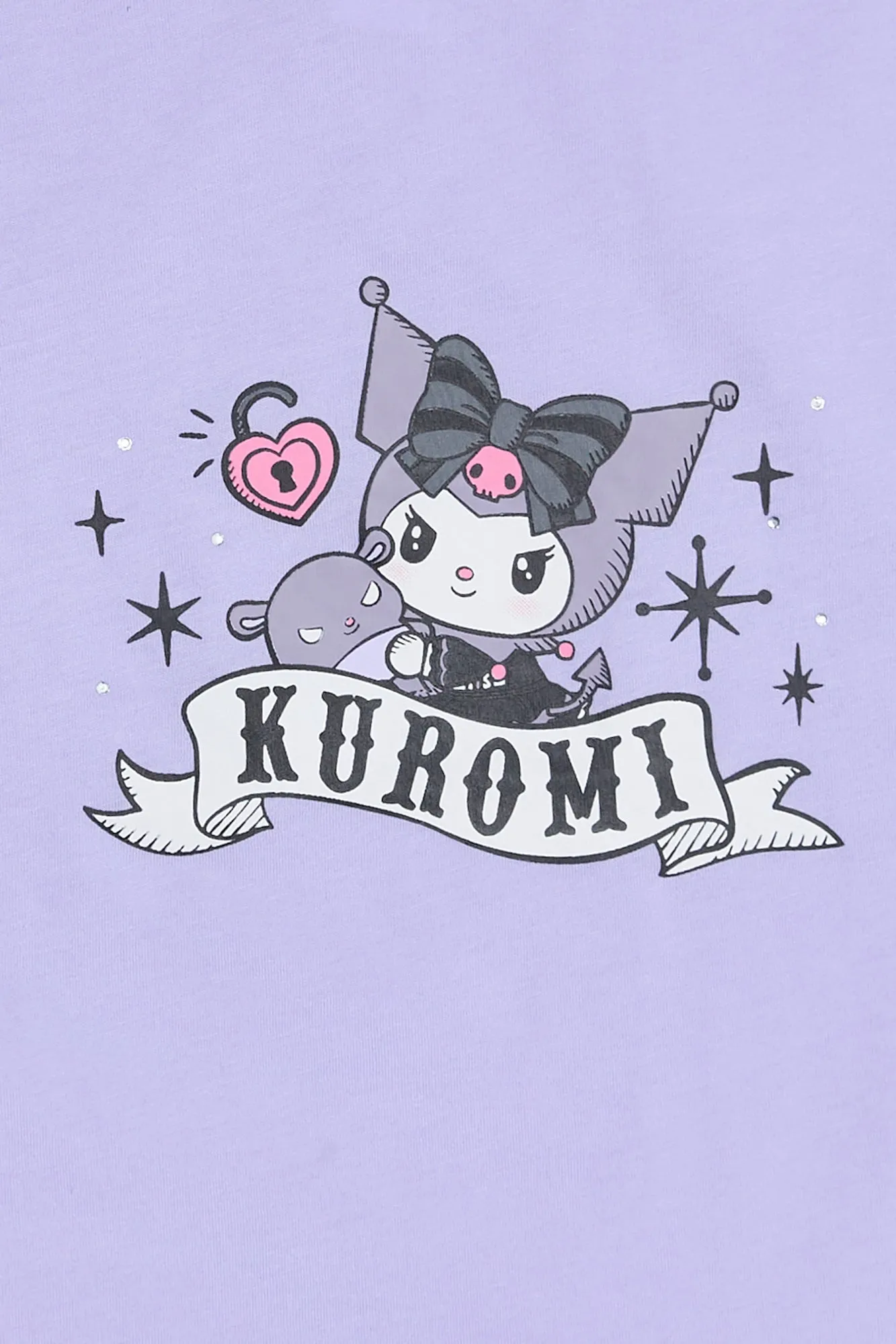 Kuromi Graphic Baby Tee