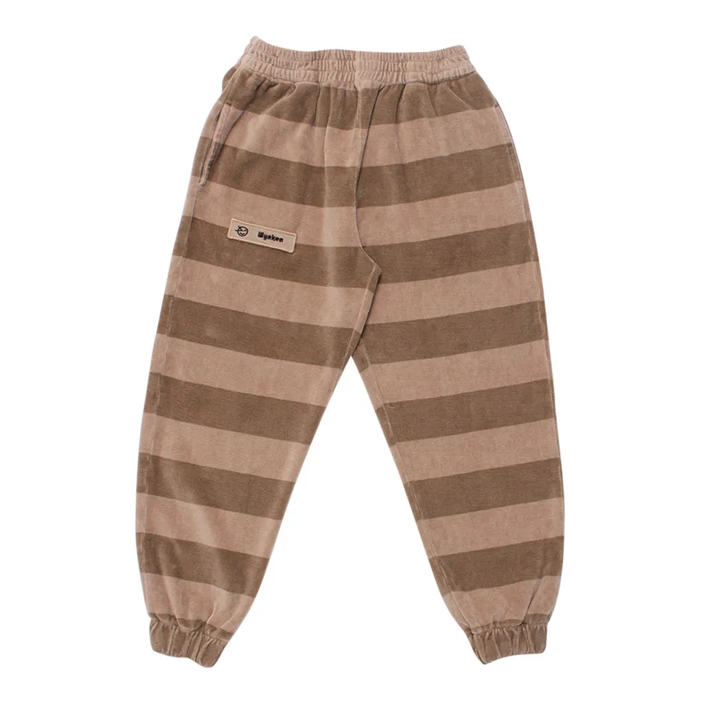 Pant Perform Soft Brown Stripe