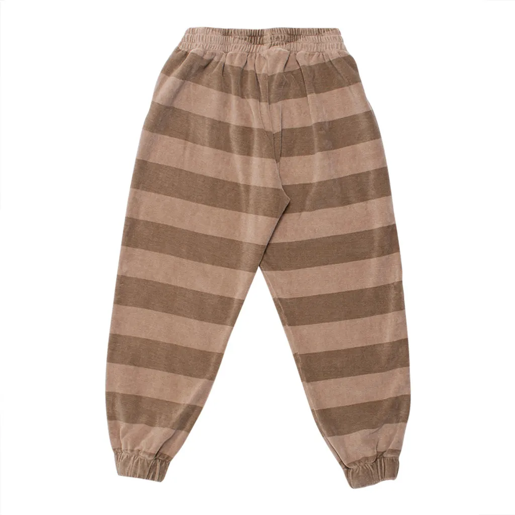 Pant Perform Soft Brown Stripe