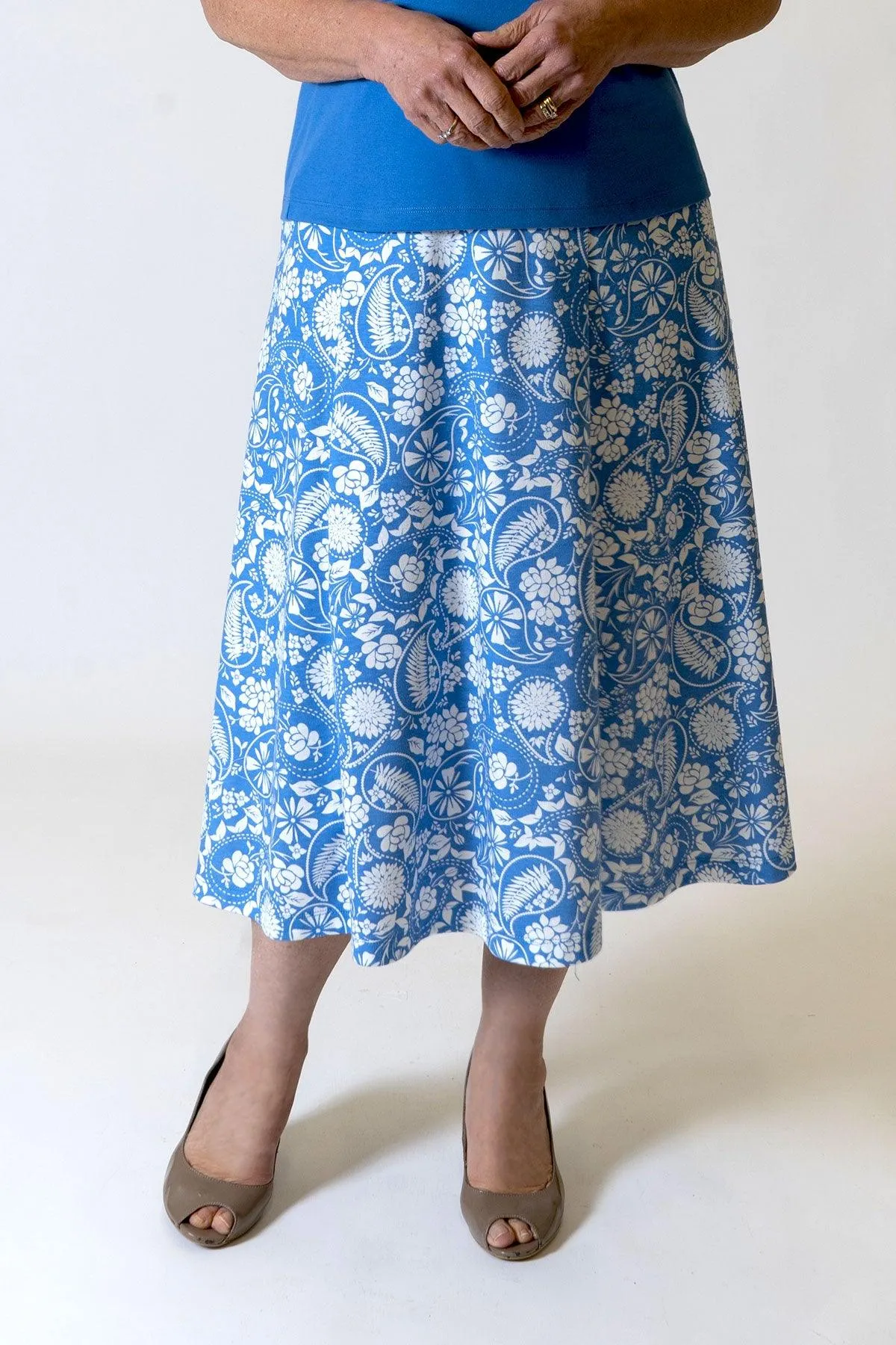 Poppy Paisley Skirt