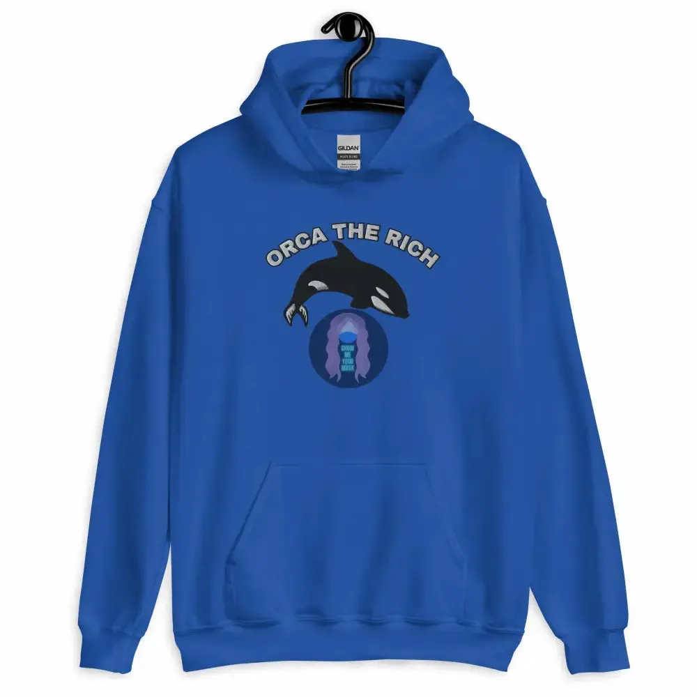 "Orca the Rich" Embroidered Unisex Hoodie