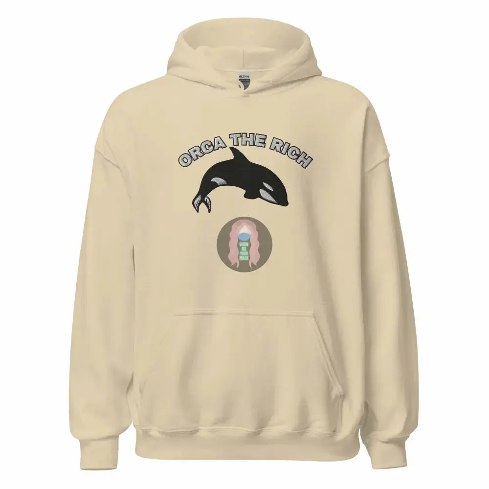 "Orca the Rich" Embroidered Unisex Hoodie