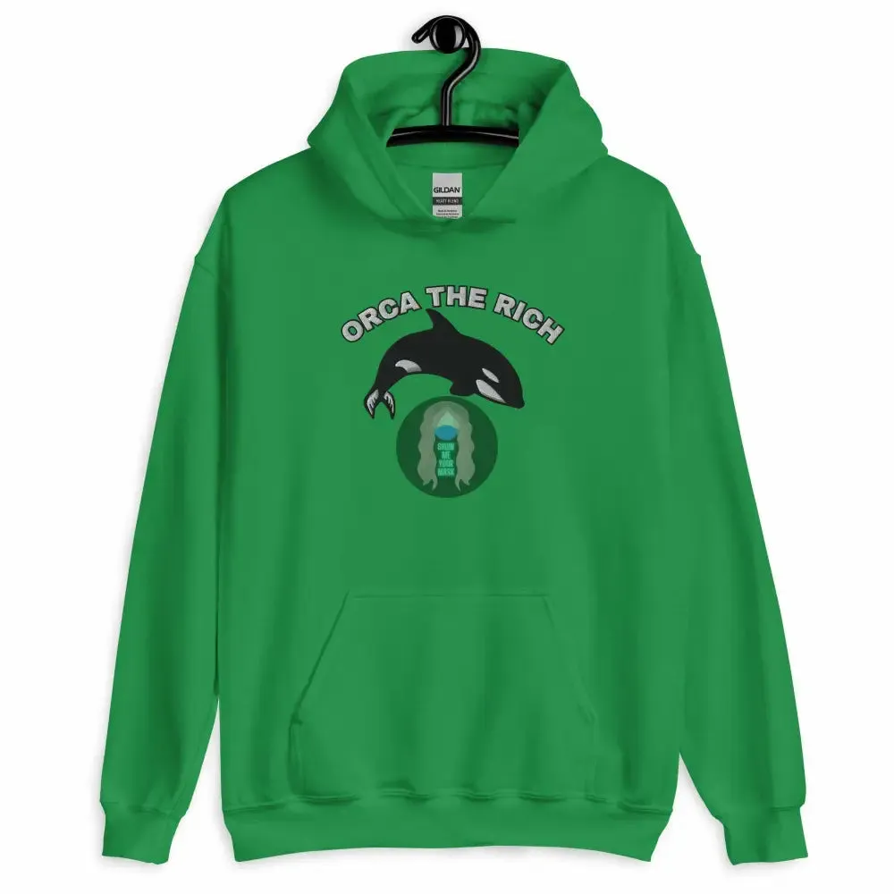 "Orca the Rich" Embroidered Unisex Hoodie