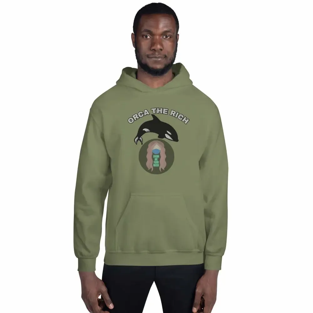 "Orca the Rich" Embroidered Unisex Hoodie