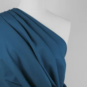Rome - Petrol, Viscose Rich Heavy Ponte de Roma Stretch Fabric Sample