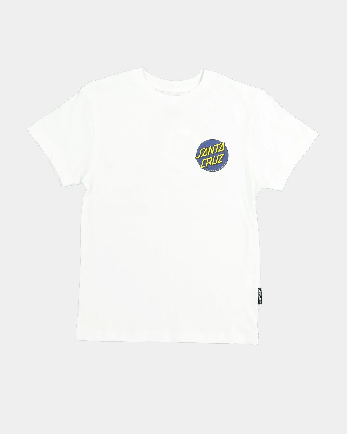 Santa Cruz Kids' Phillips Eyegore Short Sleeve T-Shirt White