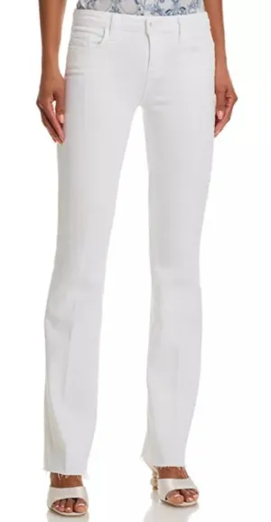 Sneeki Low Rise Straight Jean Blanc