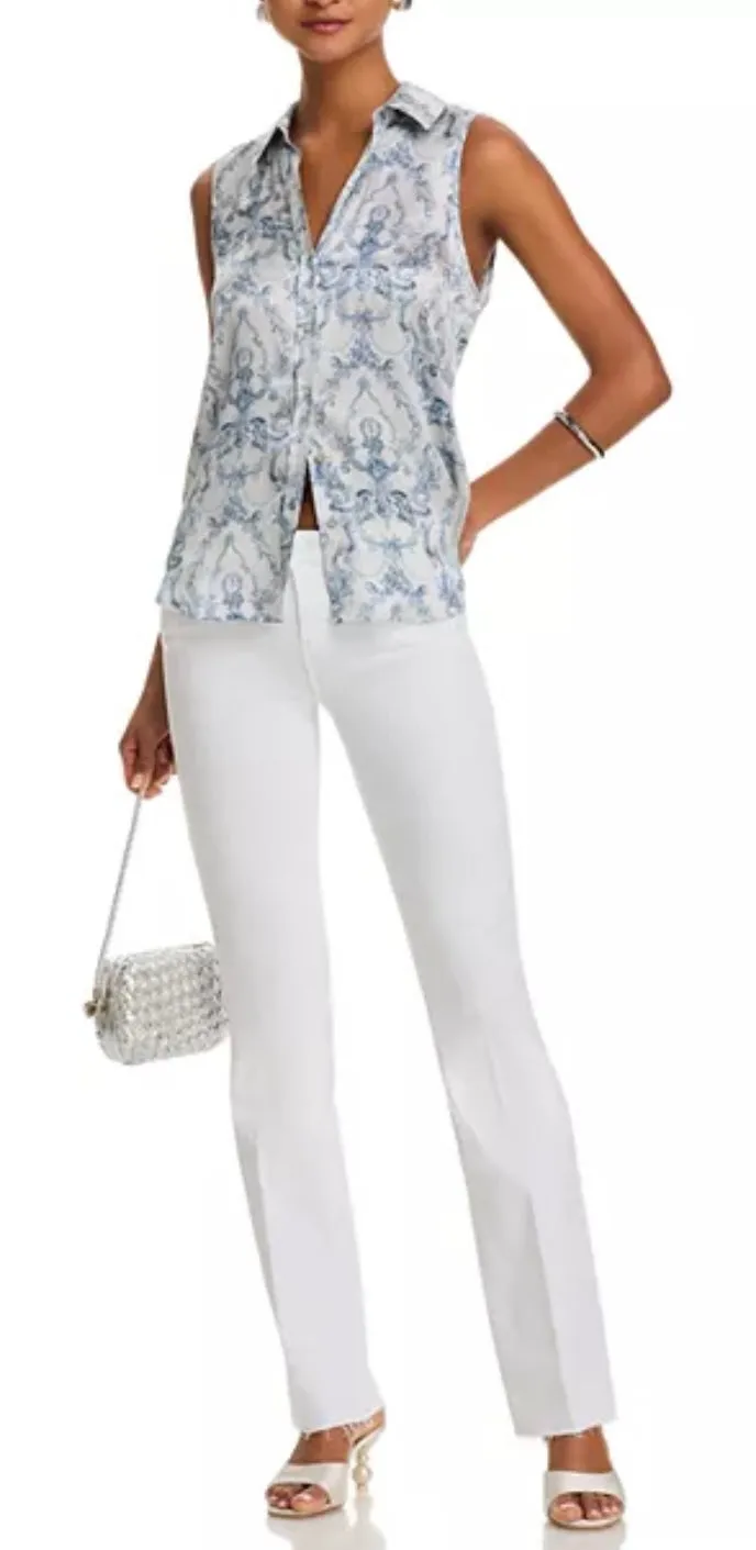 Sneeki Low Rise Straight Jean Blanc