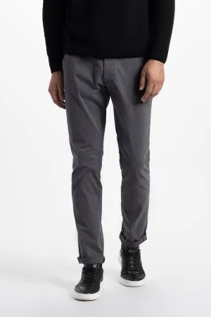 Soft Cloth Chino in Stretch Twill - Shadow