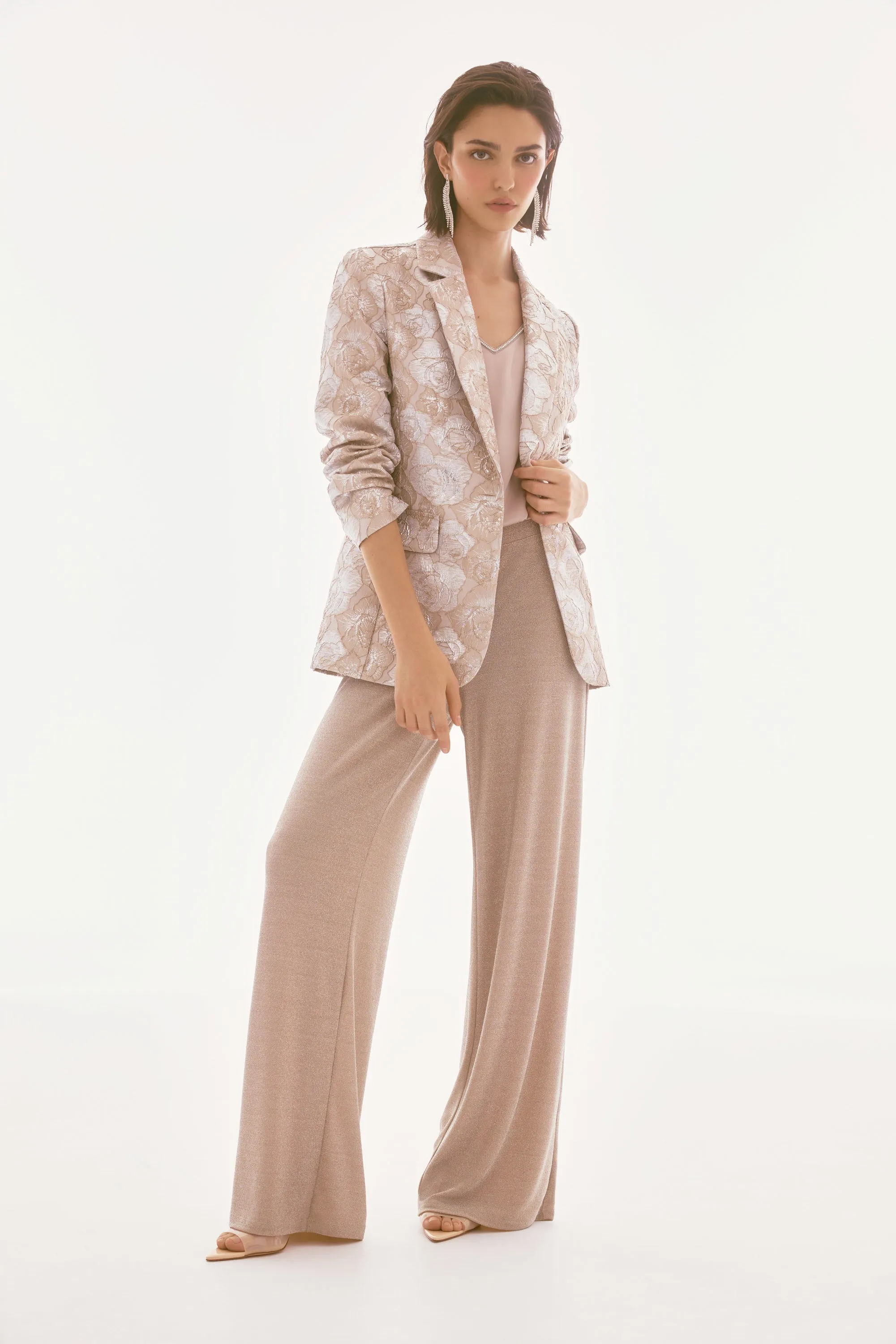 Somara Signature | Brocade Floral Print Blazer- Joseph Ribkoff 251729