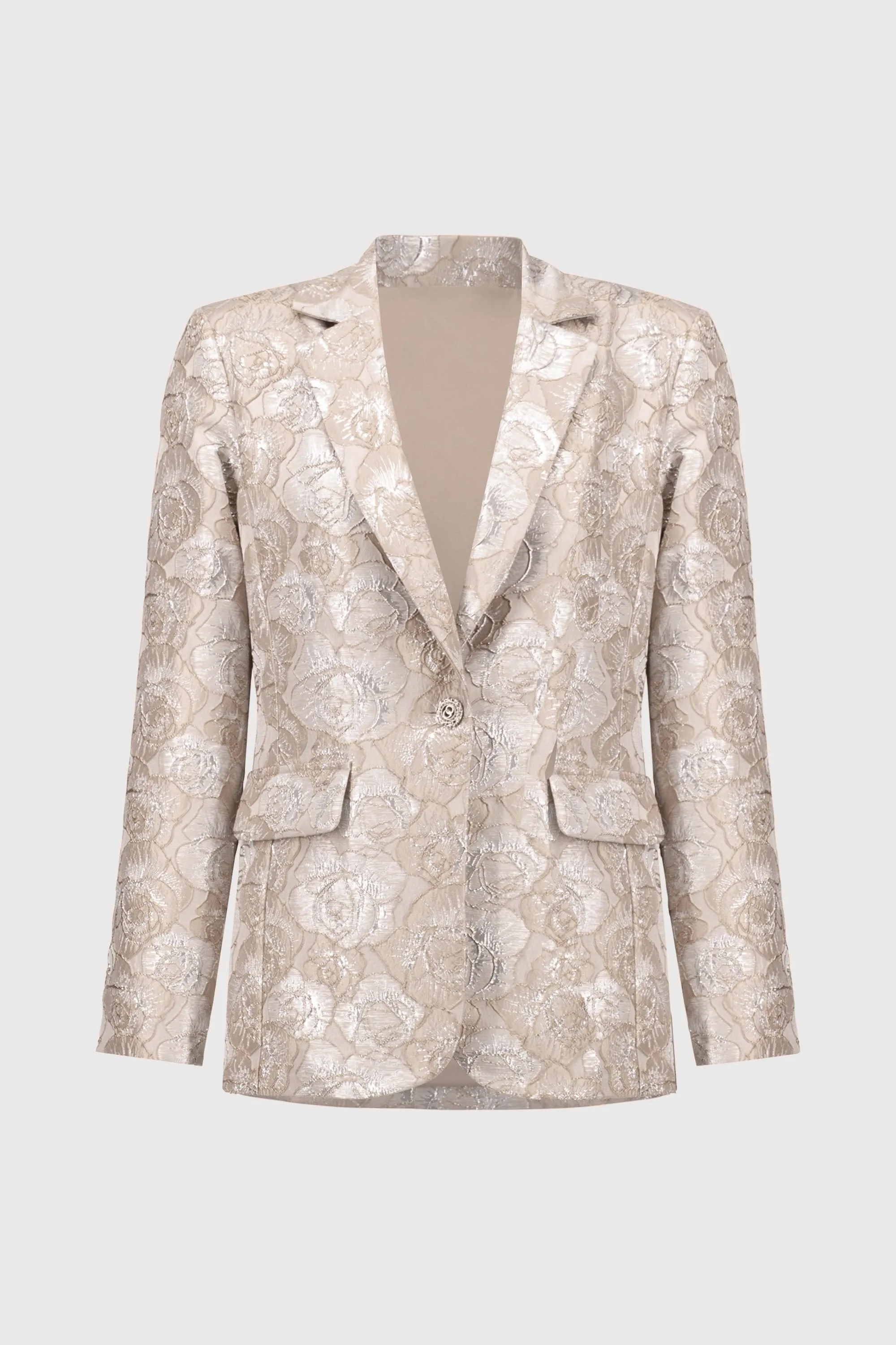 Somara Signature | Brocade Floral Print Blazer- Joseph Ribkoff 251729