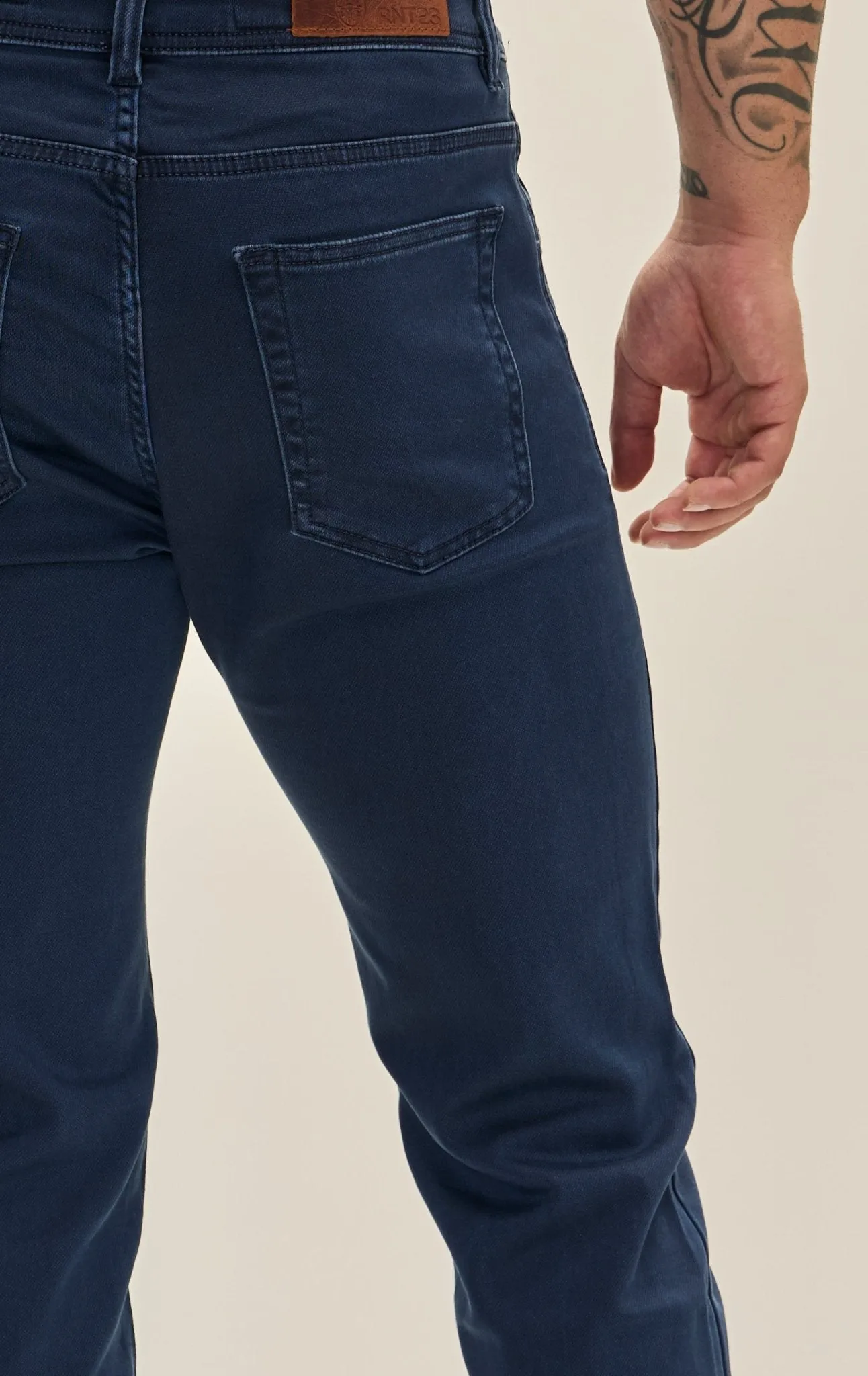 Super Soft 5-pocket Style Pants - Dark Navy
