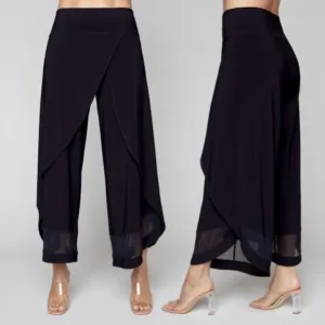 Wide Leg Wrap Over Pants
