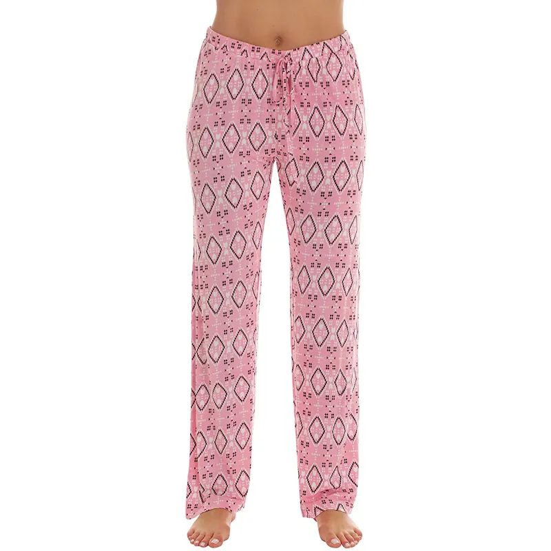 Women's Ultra Soft Solid Stretch Jersey Pajama Pants