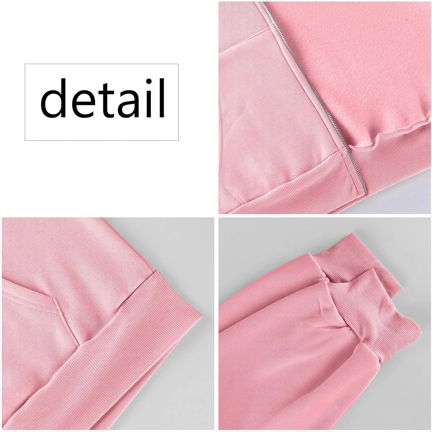Zip Up Hoodie Women Oversized Hooded Zip Up Sweatshirt Ladies Fleece Cute Sweatshirts Sweaters Long Sleeve Sweat Shirts